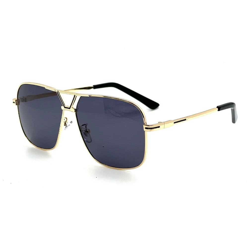 Men Sunglasses Dark Black Lens Hip Hop‎ Style Cholo Gangs Street Wear Trendy New